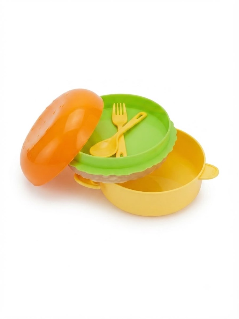 Burger fun lunch box