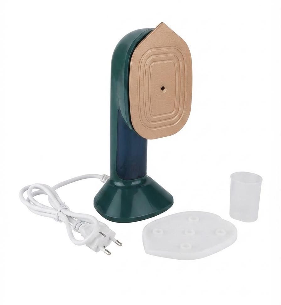 Dry iron with spray