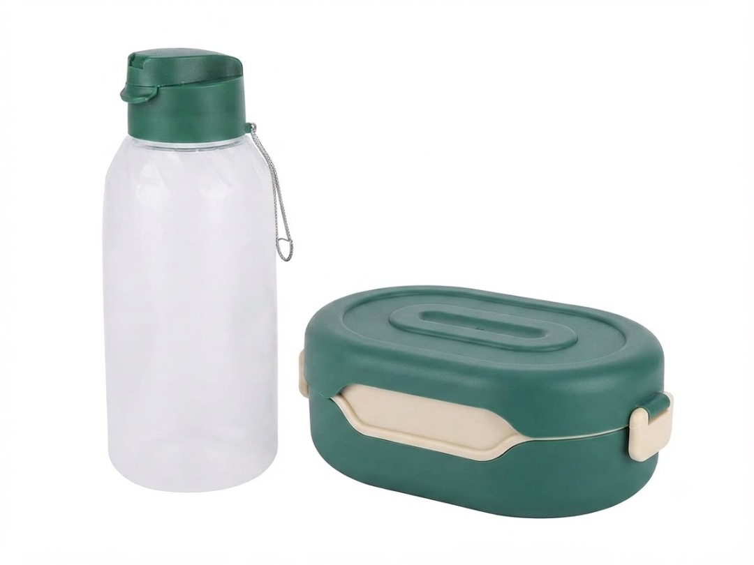 Lunch box and water bottle combo